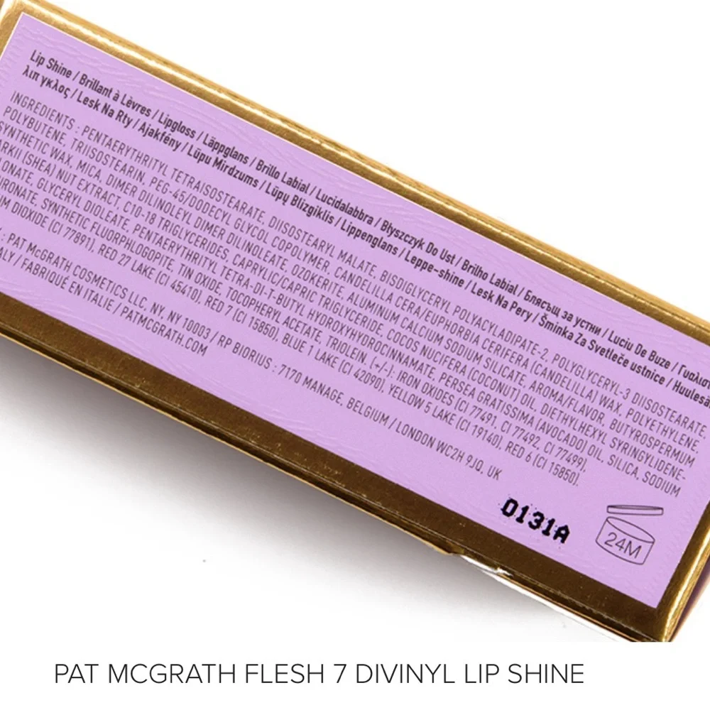 BNWT PAT MCGRATH DIVINYL LIP SHINE in shade Flesh 7